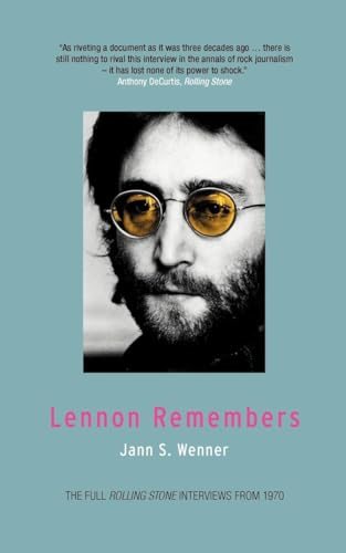 Lennon Remembers (A Rolling Stone Press book)