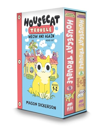 Housecat Trouble: Meow and  Again Boxed Set: Housecat  Trouble, Lost and Found (a  Graphic Novel Boxed Set)