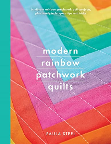 Modern Rainbow Patchwork Quilts (Crafts)