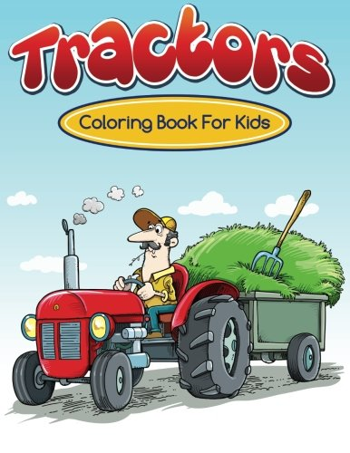 Tractors Coloring Books For Kids