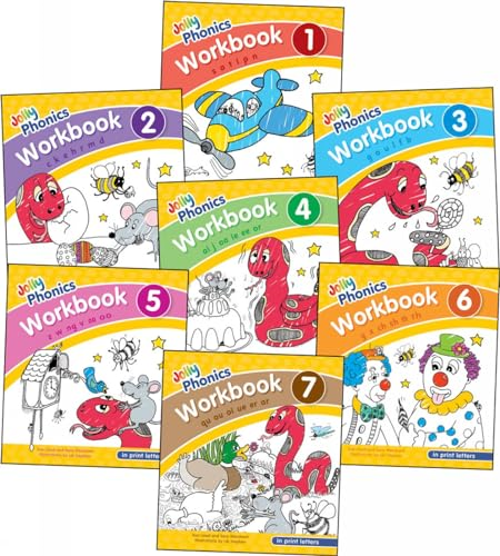 JOLLY PHONICS WORKBOOK 1-7 SET