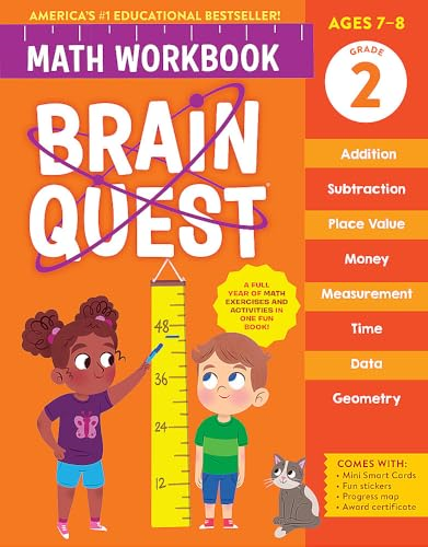 Brain Quest Math Workbook: 2nd Grade