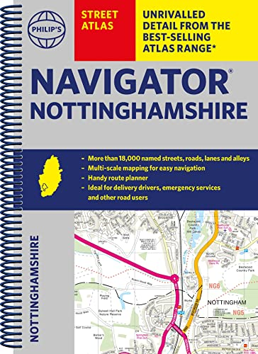 Philip's Navigator Street Atlas Nottinghamshire (Philip's Street Atlas)