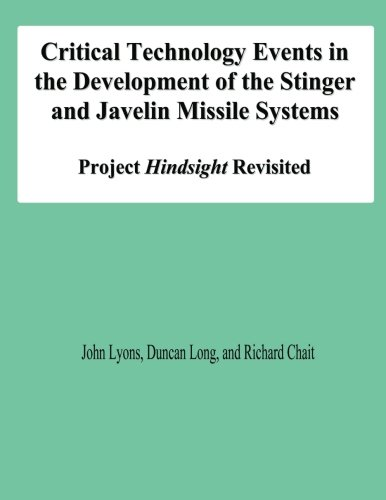 Critical Technology Events in the Development of the Stinger and Javelin Missile Systems: Project Hindsight Revisited