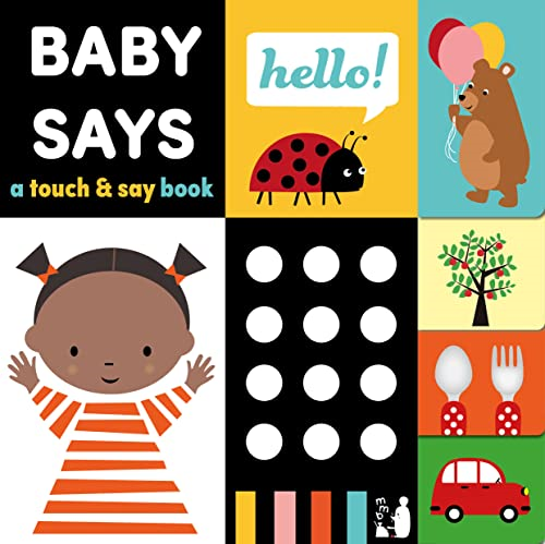 Baby Says: A touch-and-say book (Baby Sensory) [Board book]