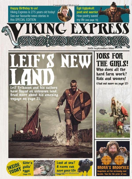 The Viking Express (Raintree Perspectives: Newspapers from History)