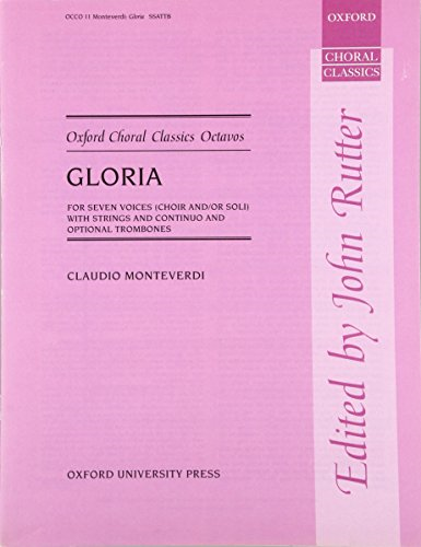 Gloria a 7: Vocal score (Oxford Choral Classics Octavos)