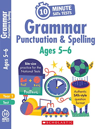 Grammar, Punctuation and Spelling - Year 1 (10 Minute SATs Tests)