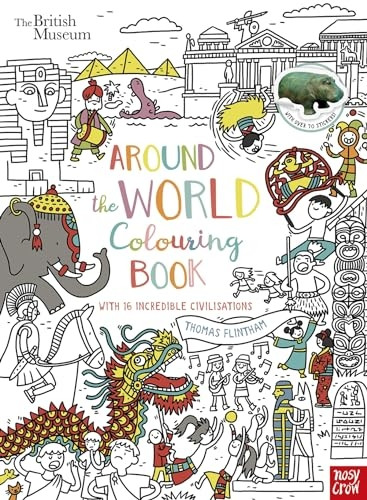 British Museum: Around the World Colouring Book
