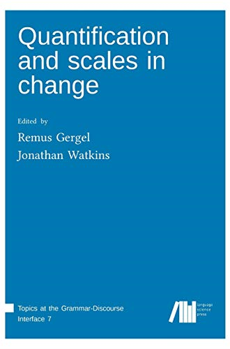 Quantification and scales  - in change