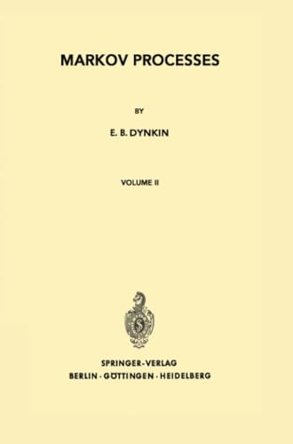 Markov Processes: Volume II  (Grundlehren der  mathematischen  Wissenschaften)