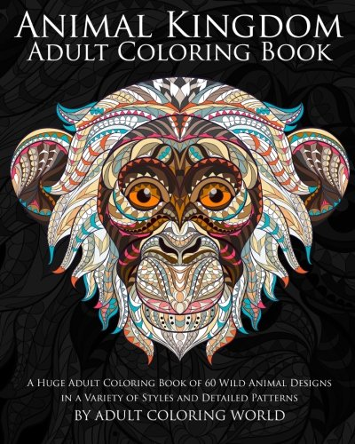 Animal Kingdom: Adult Coloring Book