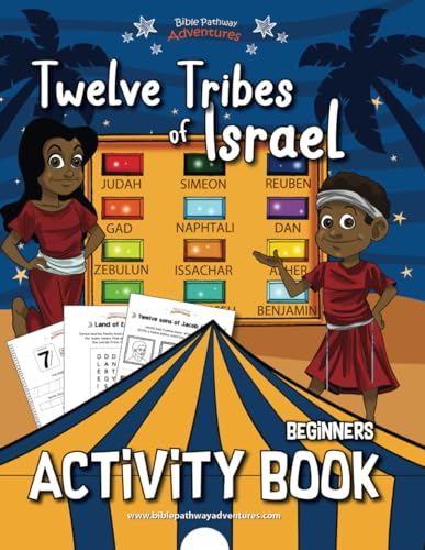 Twelve Tribes of Israel Activity Book for Beginners