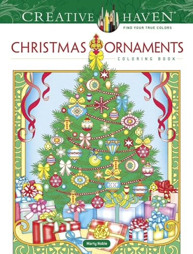 Creative Haven Christmas Ornaments Coloring Book