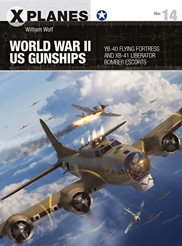 World War II US Gunships: YB-40 Flying Fortress and XB-41 Liberator Bomber Escorts (X-Planes)