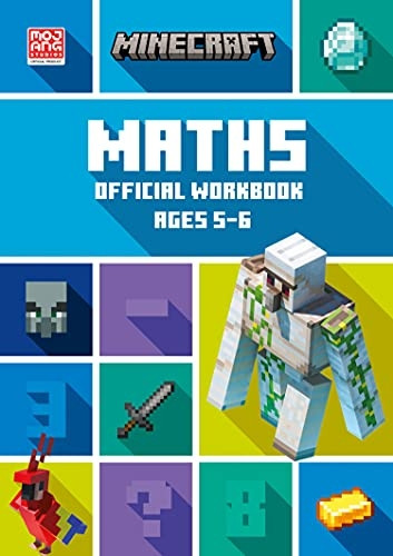 Minecraft Education - Minecraft Maths Ages 5-6: Official Workbook (Minecraft Education)