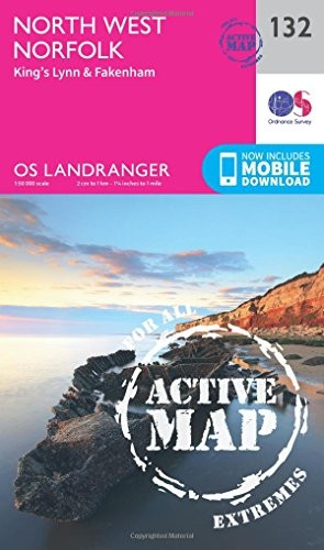 North West Norfolk, King's Lynn & Fakenham (OS Landranger Map)