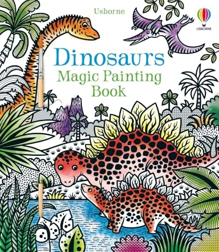 Dinosaurs Magic Painting Book - Magic Painting