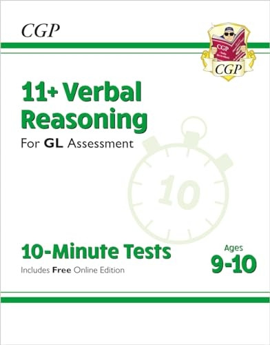 New 11+ GL 10-Minute Tests: Verbal Reasoning - Ages 9-10 (with Online Edition)