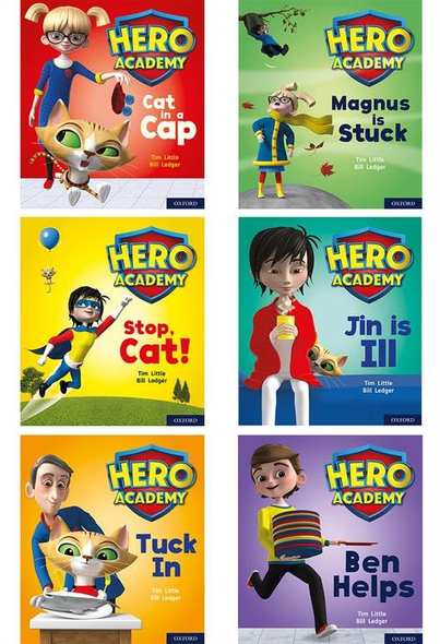 Hero Academy: Oxford Level 1+, Pink Book Band: Mixed pack (Hero Academy)