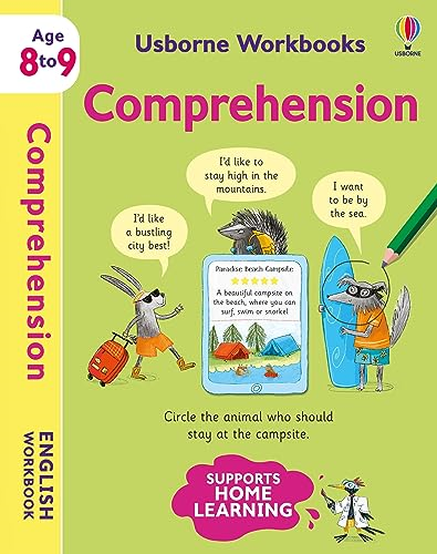 Usborne Workbooks Comprehension 8-9 (Usborne Workbooks)