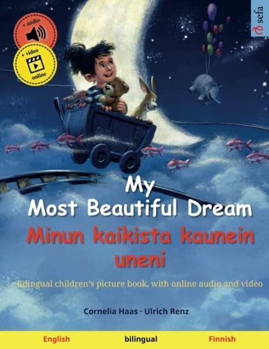 My Most Beautiful Dream - Minun Kaikista Kaunein Uneni (English - Finnish) : Bilingual Children's Picture Book, with Audiobook for Download