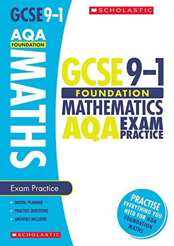 Maths Foundation Exam Practice Book for AQA (GCSE Grades 9-1)