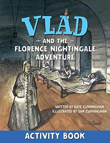 Vlad and the Florence  - Nightingale Adventure  - Activity Book (flea in  - history A)