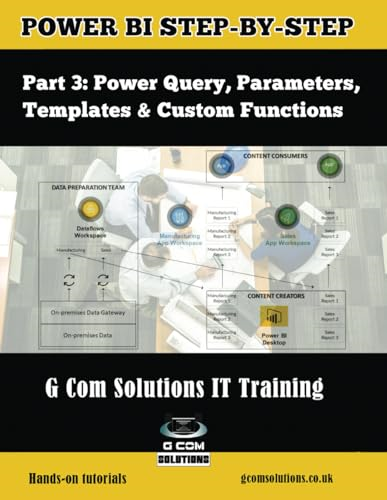 Power Bi Step-By-Step Part 3: Power Query, Parameters, Templates & Custom Functions: Power Bi Mastery Through Hands-On Tutorials (Power Bi Step by Step)