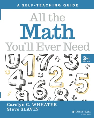 All the Math You'll Ever Need: A Self-Teaching Gui de, Third Edition