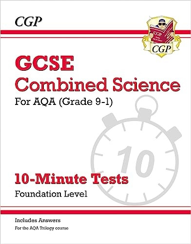 New Grade 9-1 GCSE Combined Science: AQA 10-Minute Tests (with answers) - Foundation