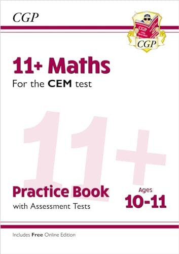 New 11+ CEM Maths Practice Book & Assessment Tests - Ages 10-11 (with Online Edition)