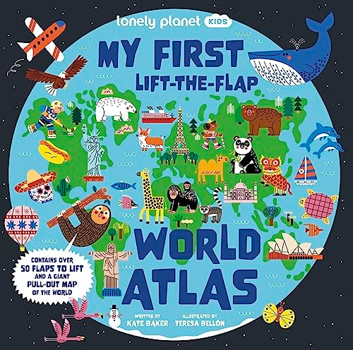 Lonely Planet Kids My First Lift-the-Flap World Atlas