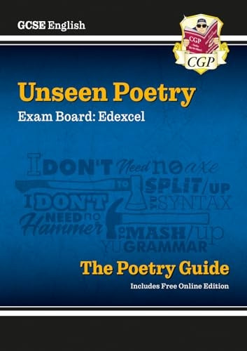 New Grade 9-1 GCSE English Literature Edexcel Unseen Poetry Guide