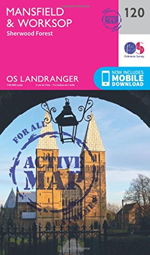 Mansfield & Worksop, Sherwood Forest (OS Landranger Map)