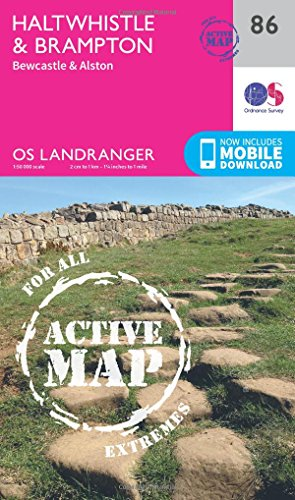 Haltwhistle & Brampton, Bewcastle & Alston (OS Landranger Map)