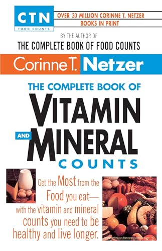 Complete Vitamin and Mineral Counts (Ctn Food Counts)
