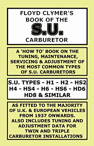Floyd Clymer's Book of the S.U. Carburetor