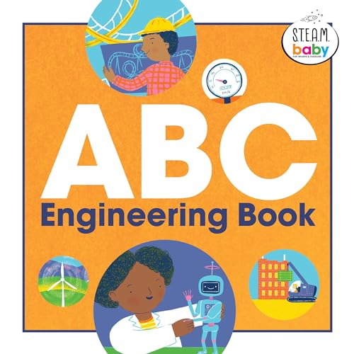 ABC Engineering Book (Steam Baby for Infants and Toddlers)
