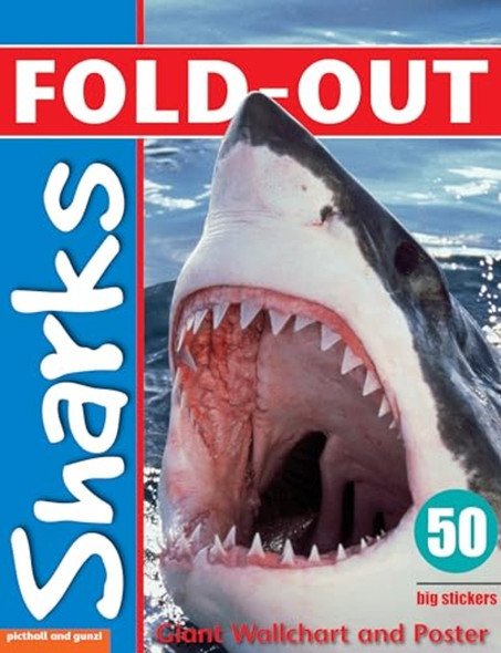Fold-out Sticker Book: Sharks (Fold-Out Poster Sticker Books)