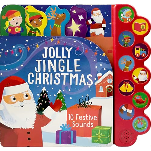 Jolly Jingle Christmas: 10 Festive Sounds [Board book]
