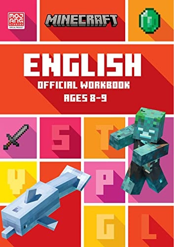 Minecraft Education - Minecraft English Ages 8-9: Official Workbook (Minecraft Education)
