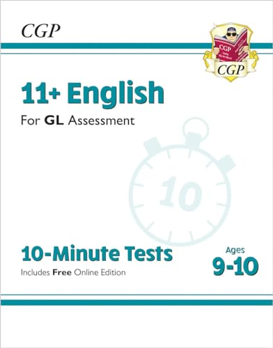 New 11+ GL 10-Minute Tests: English - Ages 9-10 (with Online Edition)