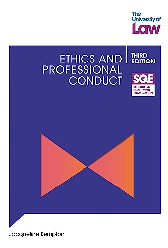 SQE - Ethics and Professional Conduct 3e (SQE1)