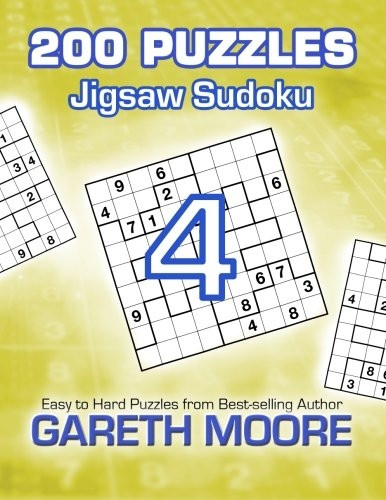 Jigsaw Sudoku 4: 200 Puzzles