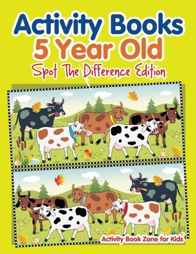 Activity Books 5 Year Old Spot the Difference Edition