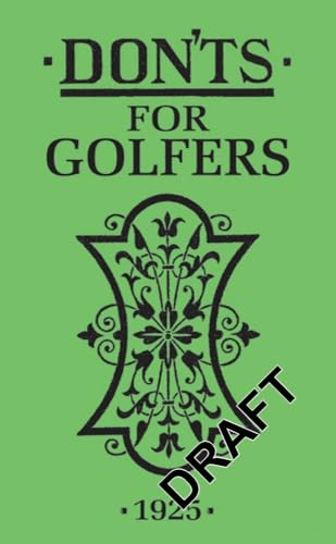 Don'ts for Golfers (Golf)