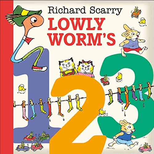Lowly Worm's 123 [Board book]