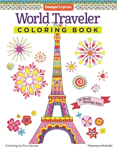 World Traveler Coloring Book: 30 World Heritage Sites (Design Originals)