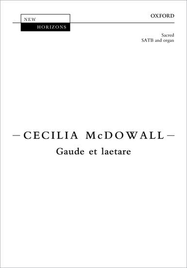 Gaude et laetare: Vocal score (New Horizons)
